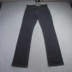 GAP Jeans Womens 2 Blue Dark Wash Hip Hugger Stretch‎ Straight Leg Denim USA